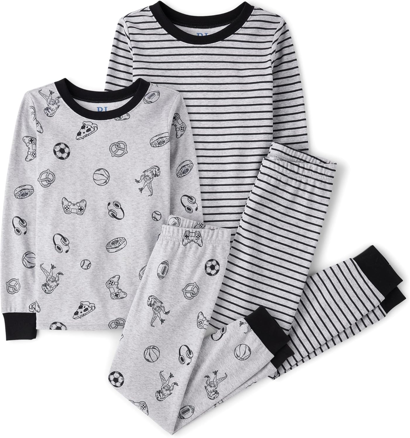 Boys' 100% Cotton Long Sleeve Top and Pants Pajama Set Review