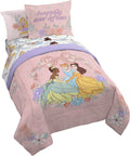 Disney Princess Kids Comforter Set 7-Piece Full - Soft Microfiber