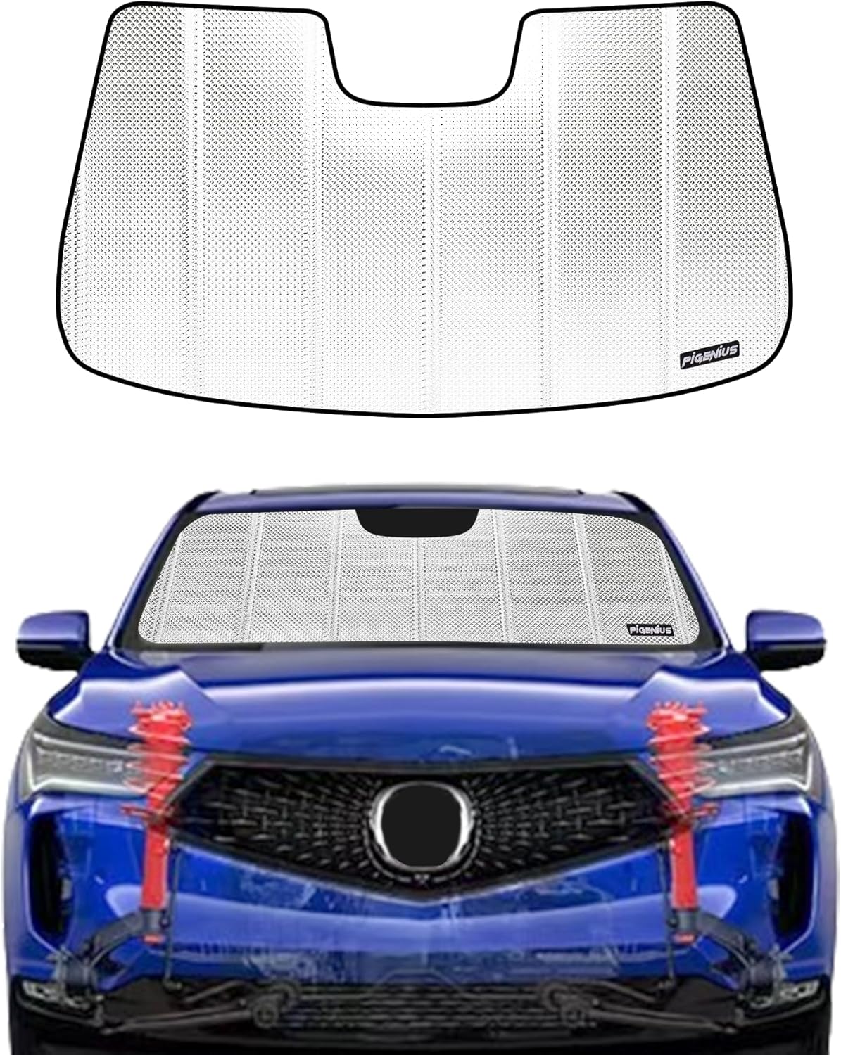 B Pigenius Windshield Sun Shade for Acura RDX 2019-2025 Review