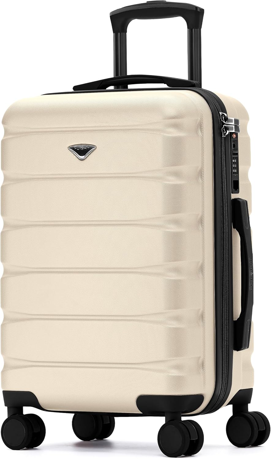 22x14x9 Carry On Suitcase with TSA Lock and USB C Port