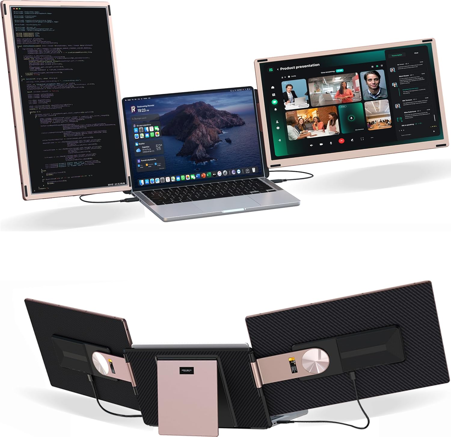 15.6 Laptop Screen Extender for Enhanced Multi-Screen Setup