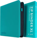 Vault X 12 XL Pocket Trading Card Zip Binder - Teal - High Capacity