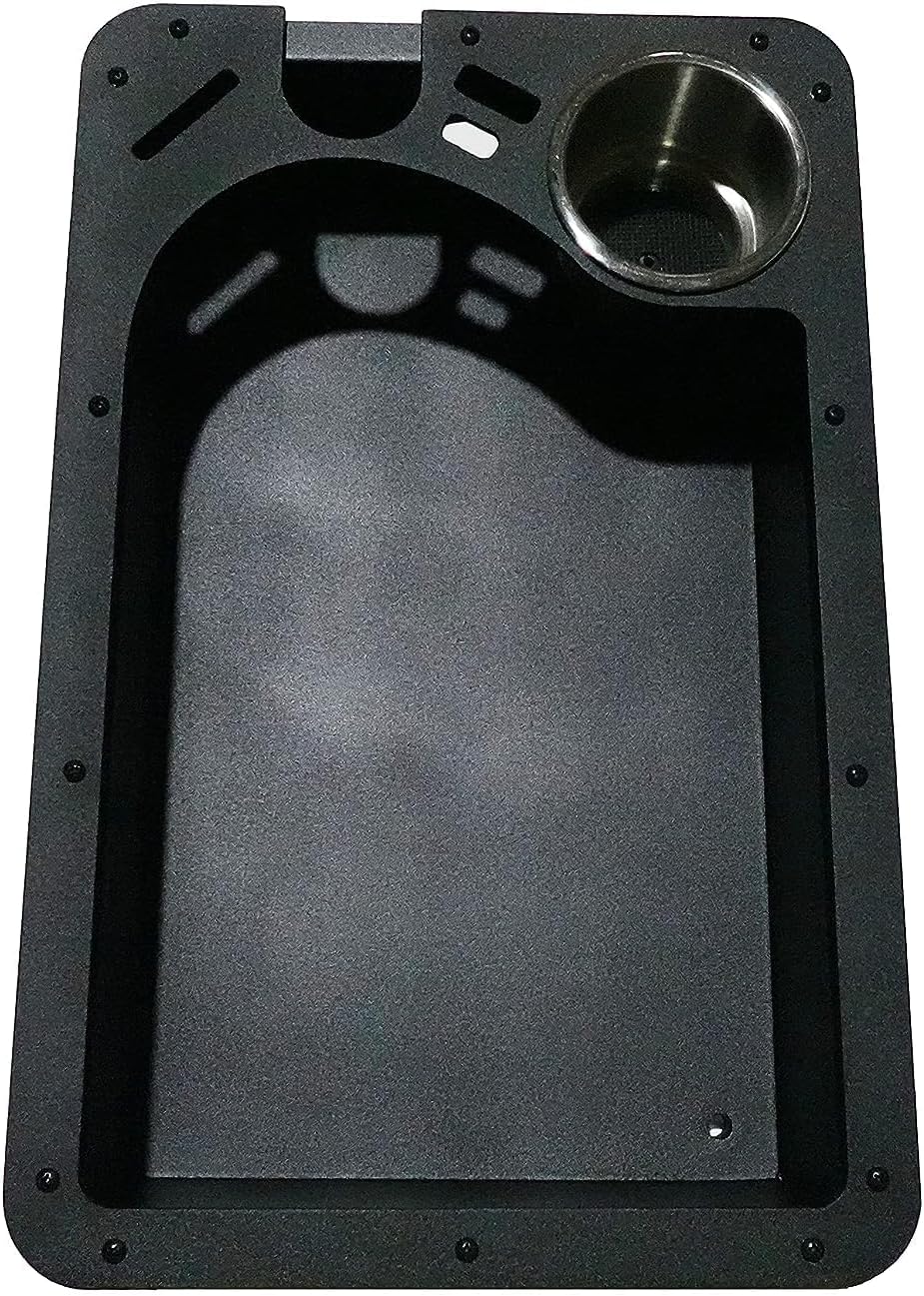 Baldwin Iron Works Recessed Trolling Motor Foot Pedal Pan Tray