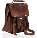 Vintage Genuine Leather iPad Satchel Cross Body Messenger Bag