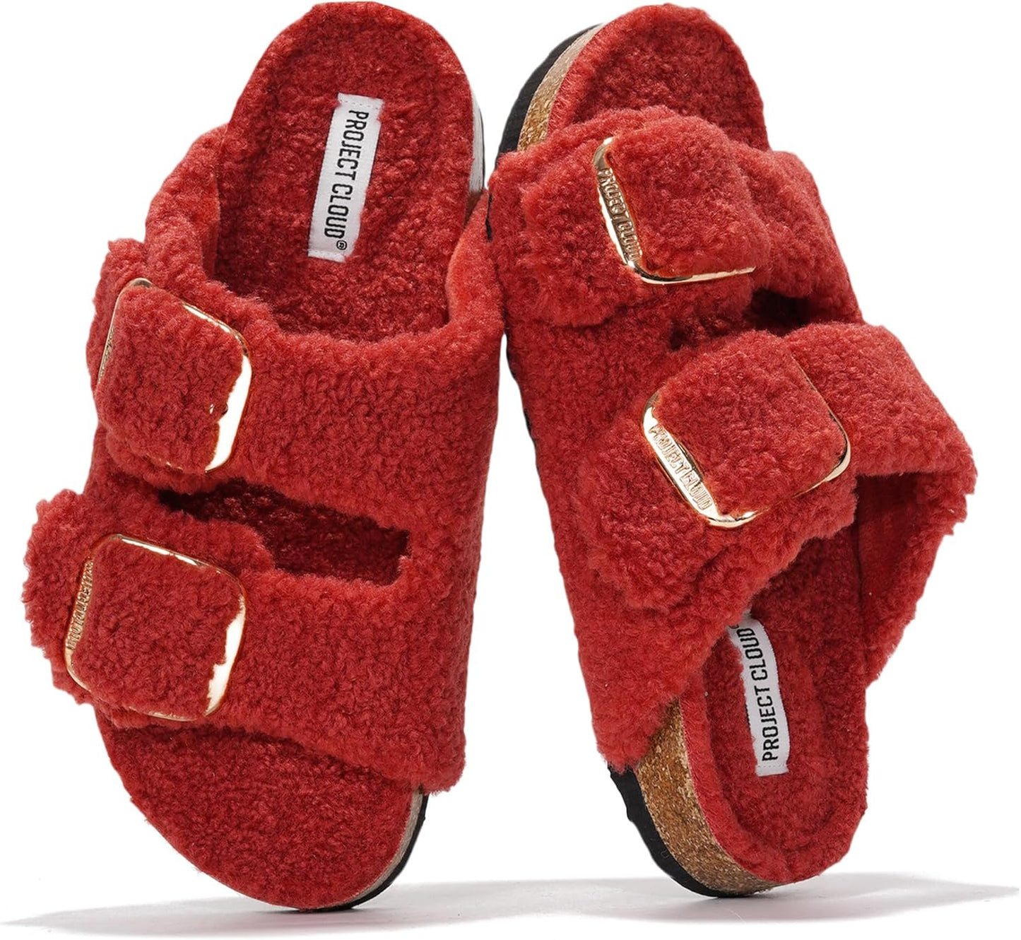 Project Cloud Genuine Leather Flat Sandals for Women 2025