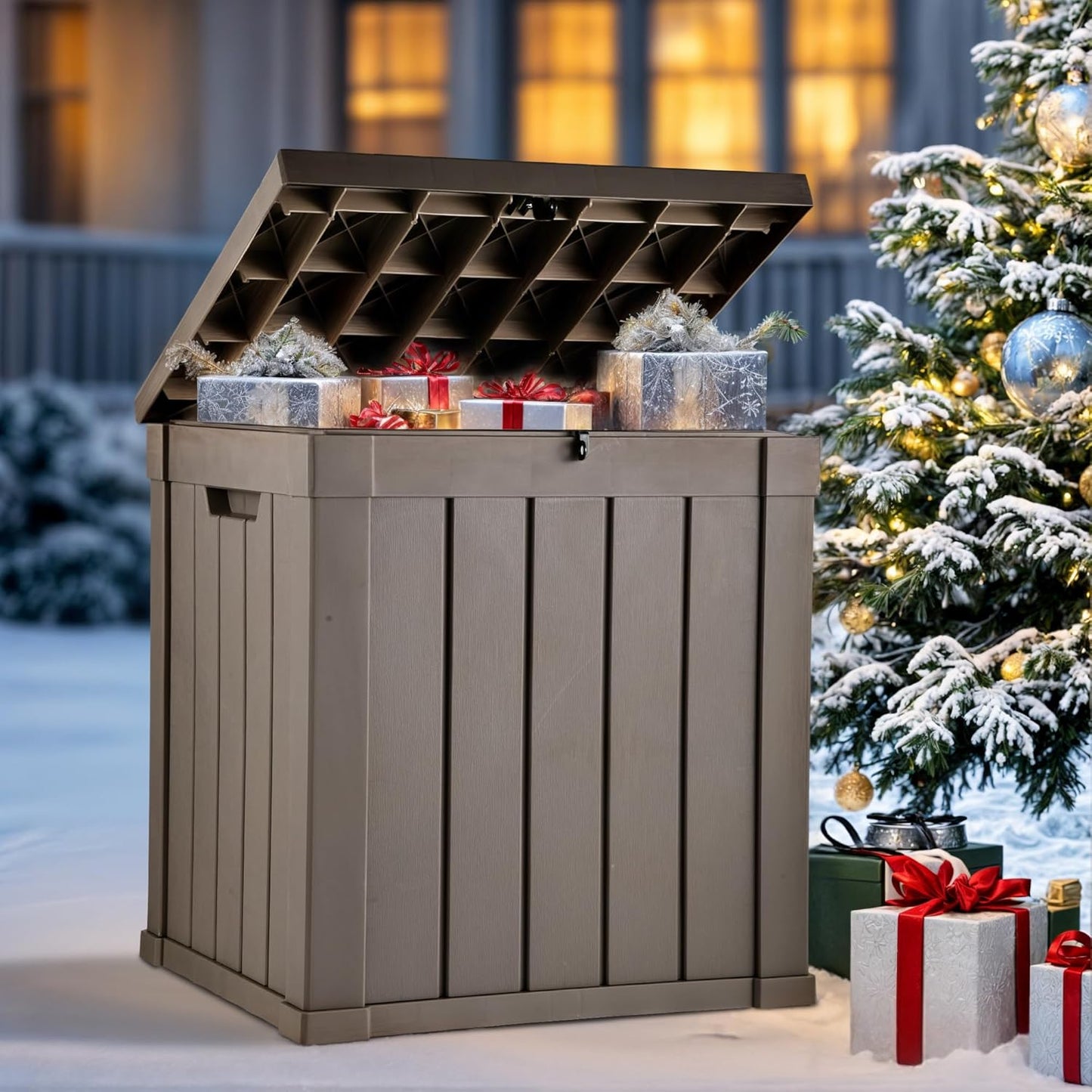 YITAHOME 51 Gallon Outdoor Storage Deck Box for Versatile Use