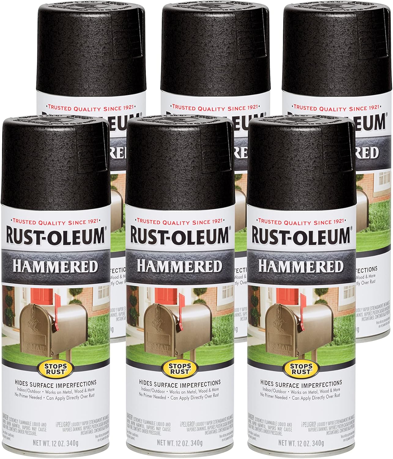 Hammered Black Coating by Rust-Oleum for Durable Protection