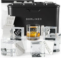 Clear Ice Cube Maker with Conversation Prints - 8 Large 2.1in Cubes