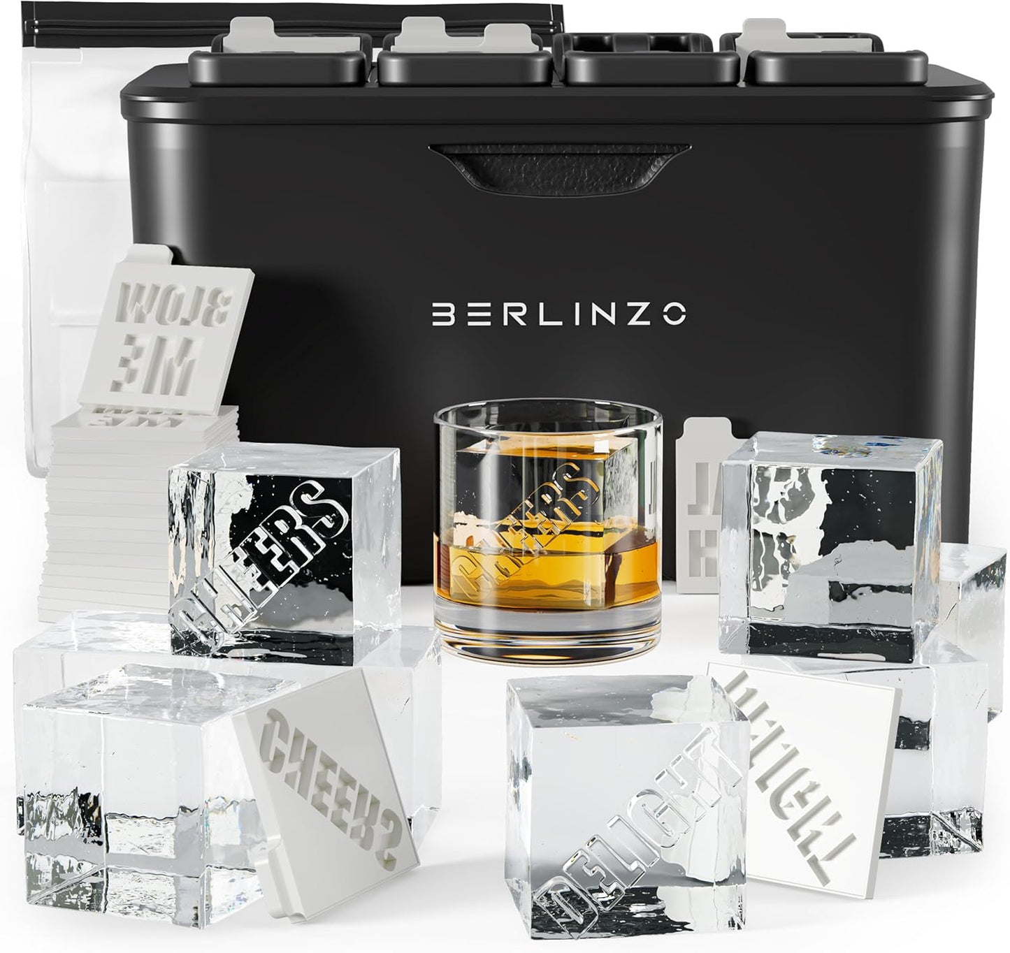 Crystal Clear Ice Cube Maker - Perfect for Cocktails!