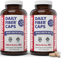 Yerba Prima Daily Fiber Caps Formula 400 Caps (Pack of 2) - Dual