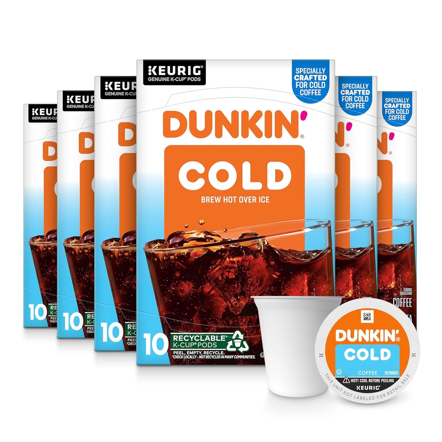 Dunkin' Cold Coffee Pods for Keurig