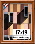 Distressed Oak 17x19 Picture Frame.75 in Wide - Handmade Solid Wood