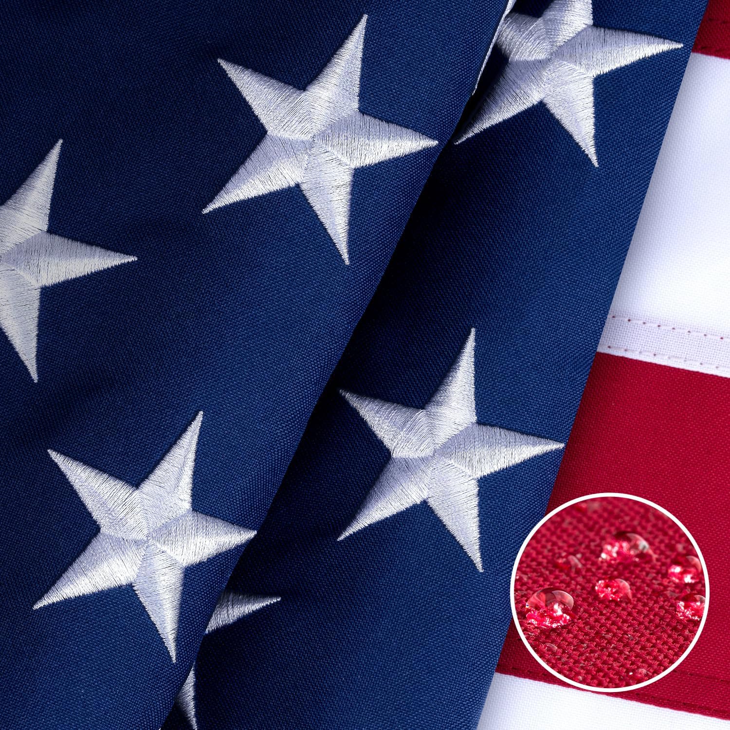 American Flag 4x6 ft Heavy Duty Spun Polyester for Outdoors