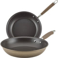 Anolon Advanced Home Hard-Anodized Nonstick Skillets - Even Heat