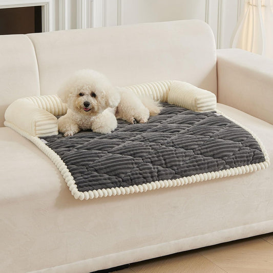 HAOMAIJIA Dog Couch Bed for Large Dogs - Soft Non-Slip Cover