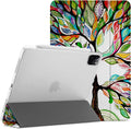 iPad PRO 12.9 Case Slim Printed Flip Clear Back - Olivia Tree