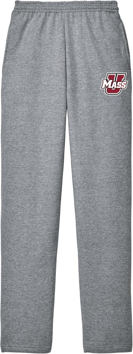 College Fleece Sweatpants for University of Massachusetts Fans