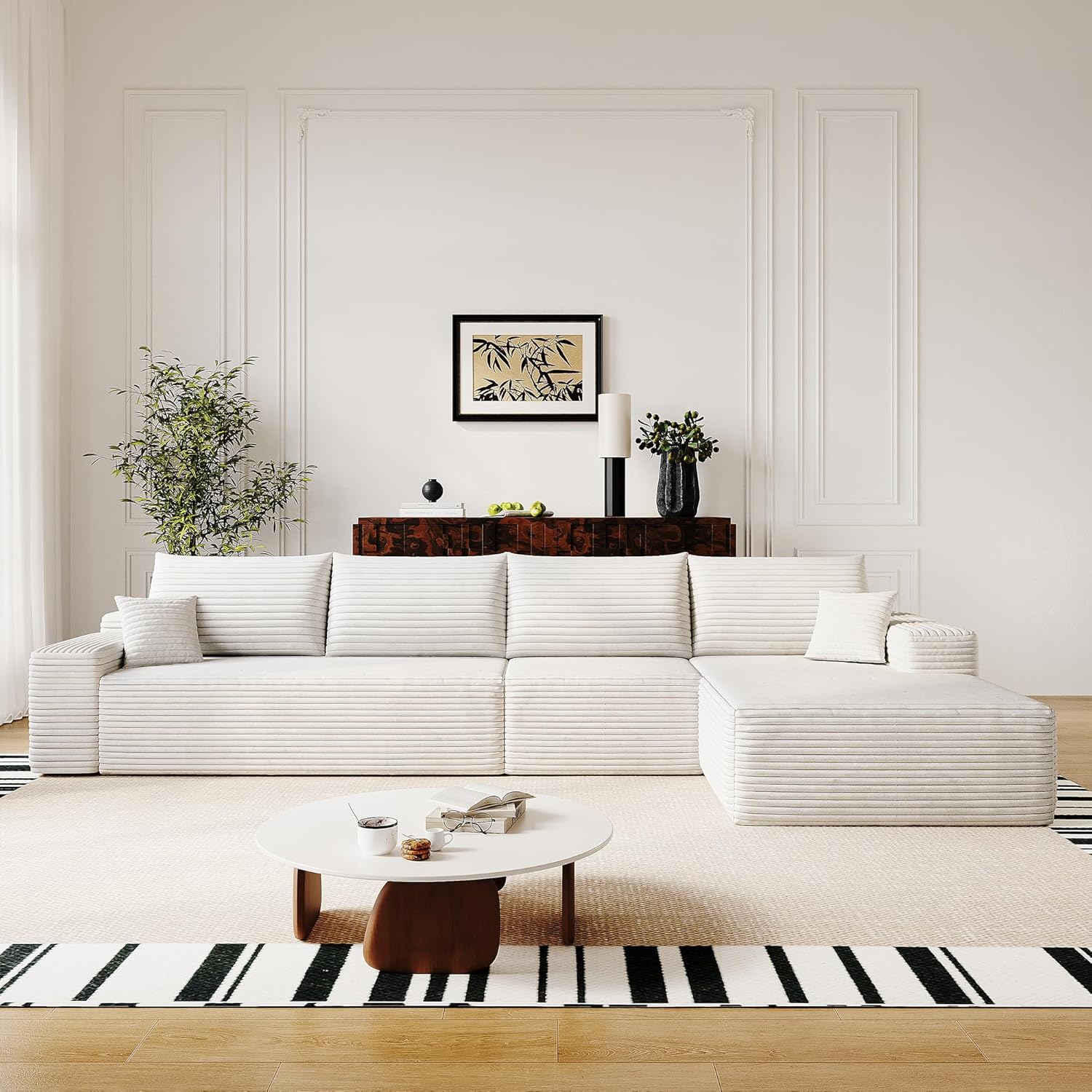 136 Sectional Couches for Living Room Modern Modular Sofa