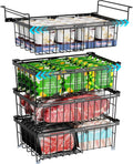 iSPECLE Large Expandable Freezer Organizer Bins for Deep Freezers