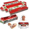 Christmas Ham Bread Boxes 100 Pack 18in x 4.75in x 3in - Festive
