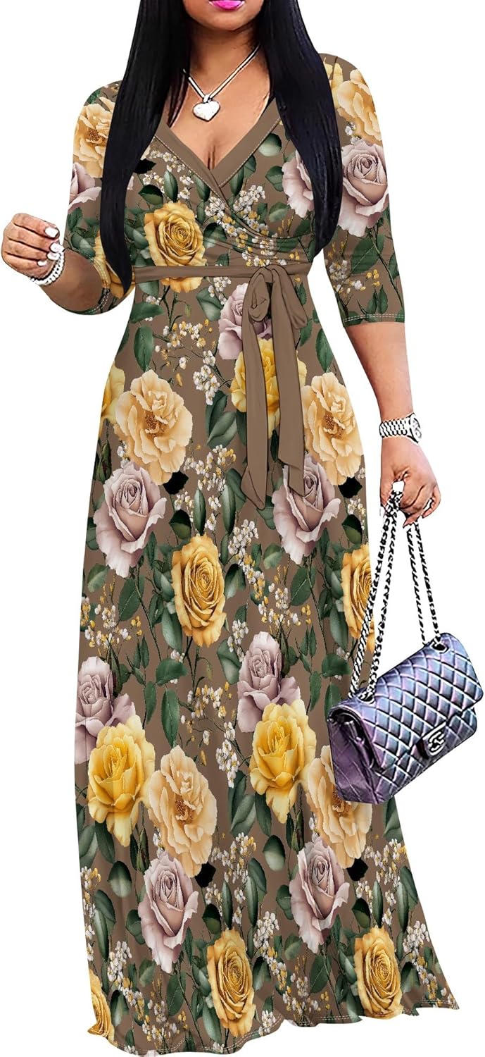 PinkPatty Women's Plus Size Maxi Dresses for Every Occasion