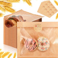 Outus 1500 Pcs Heat Sealable Cookie Bags with Window - Bakery