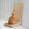 PETKARAY 105 Cat Scratcher L Shape - Comfortable Sisal Scratching Pad
