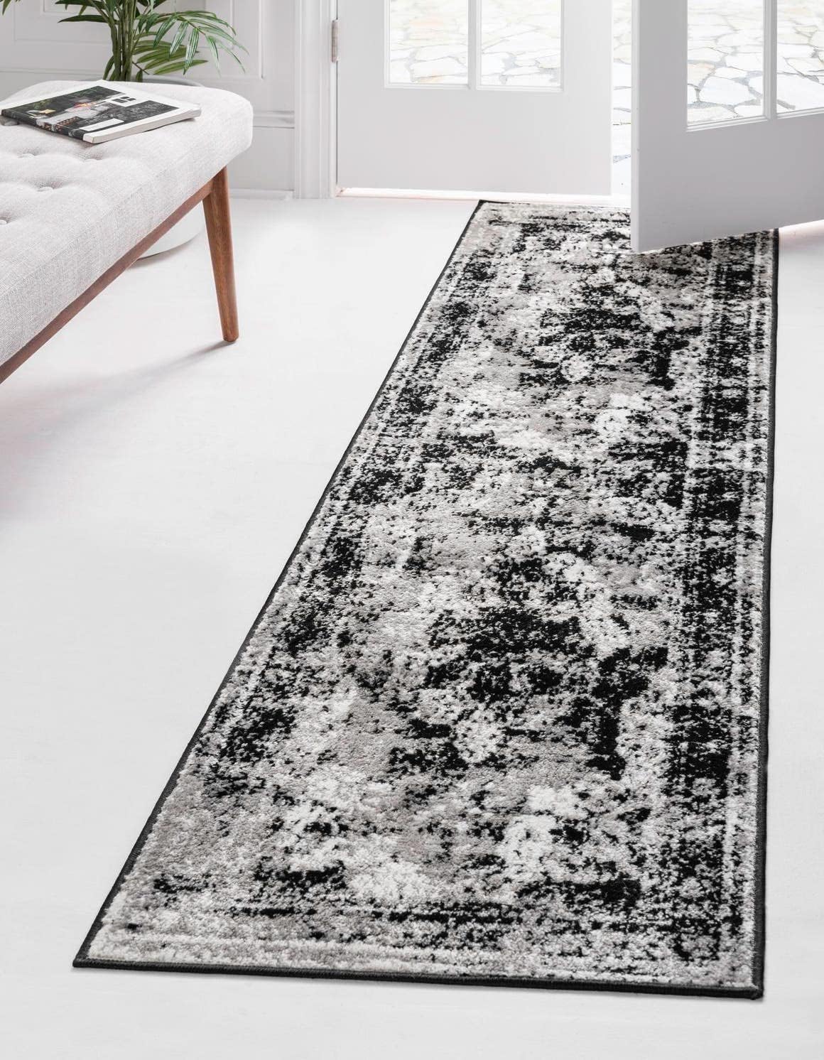 Unique Loom Sofia Collection Area Rug Runner for Elegant Spaces