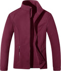 MAGCOMSEN Women's Fleece Jacket Zip Up Coat - Lightweight (Style Y2WL)