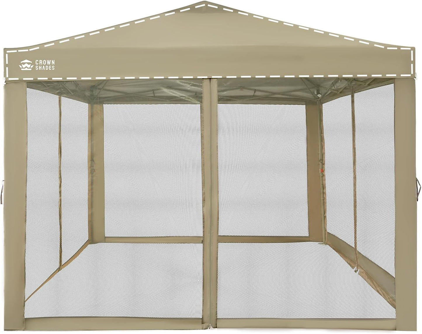 CROWN SHADES Gazebo Mosquito Net for 10 x 10 Canopy Tent