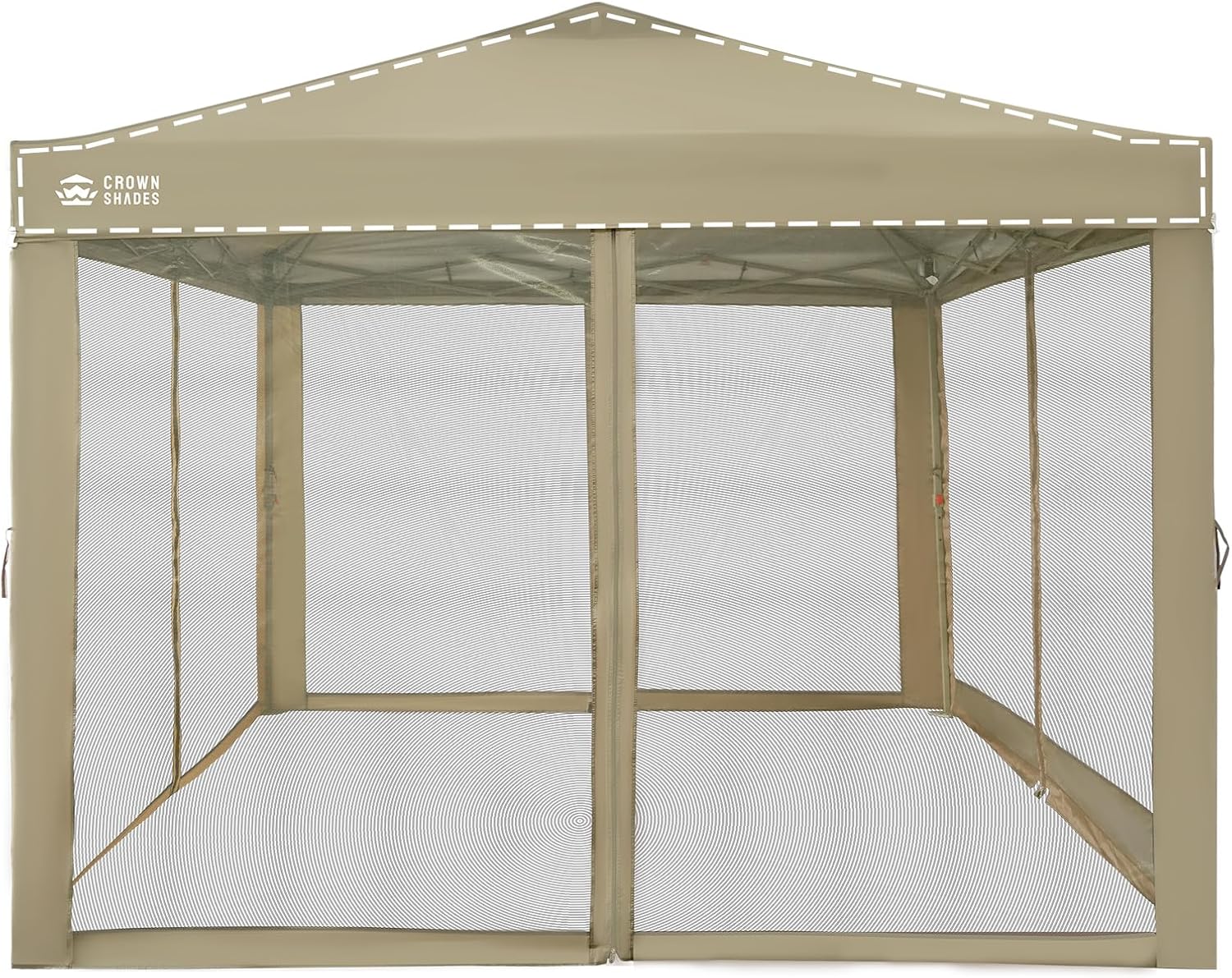 CROWN SHADES Gazebo Mosquito Net for 10 x 10 Canopy Tent