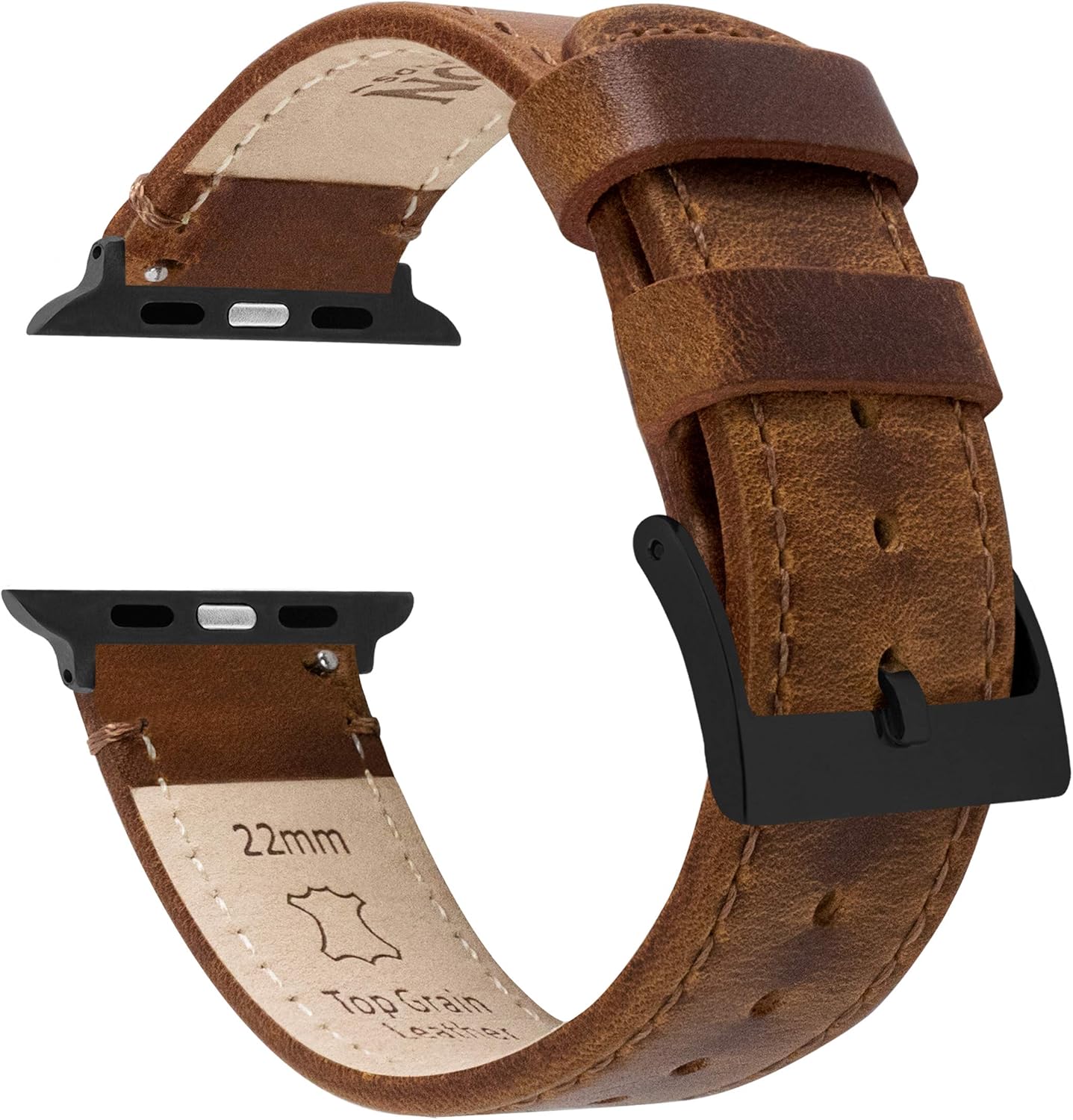 Barton Top Grain Leather Watch Bands - Upgrade Your Apple Watch!