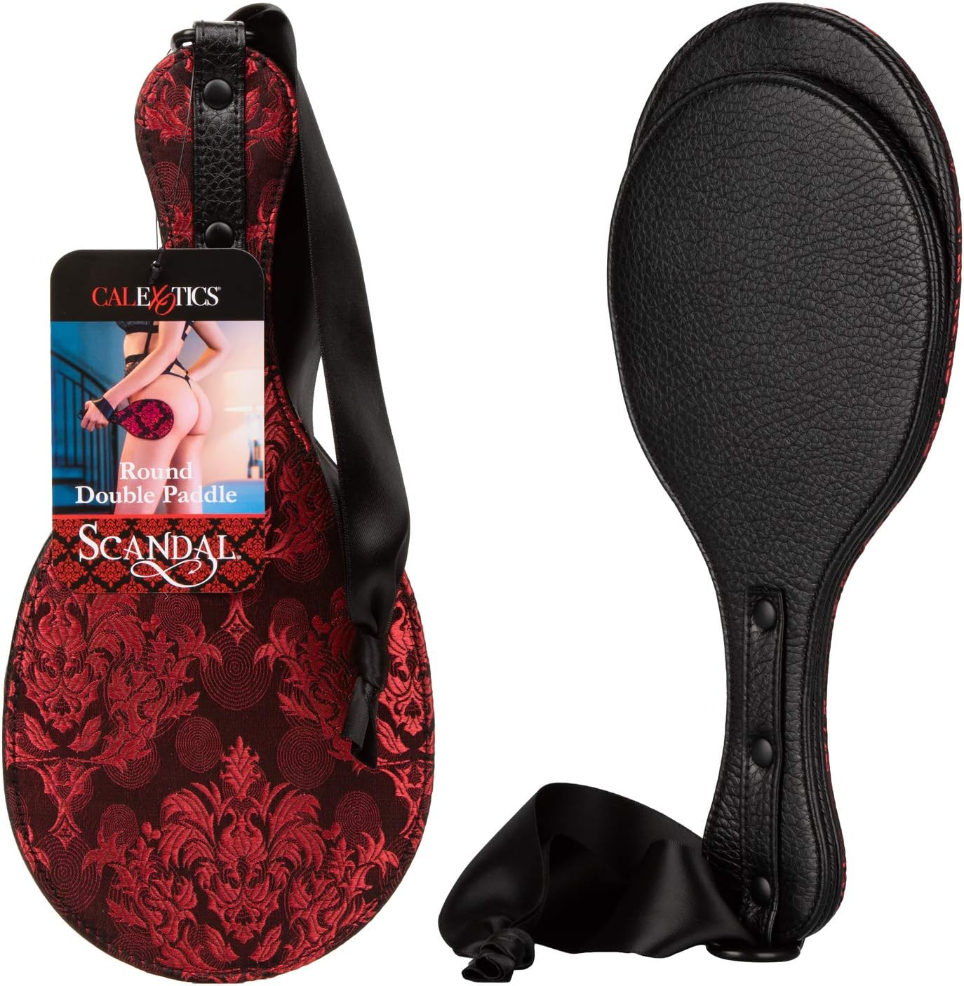 CalExotics Scandal Round Double Paddle for Sensual Play