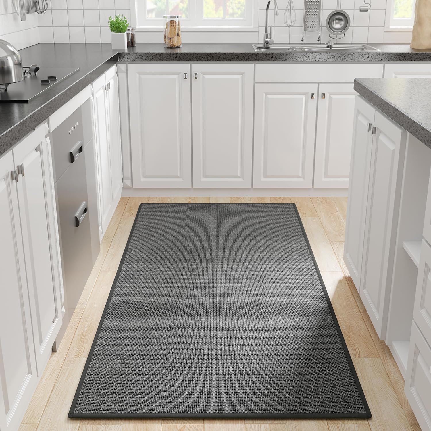 Non Slip Kitchen Rug, Washable Runner Mat for Home Use