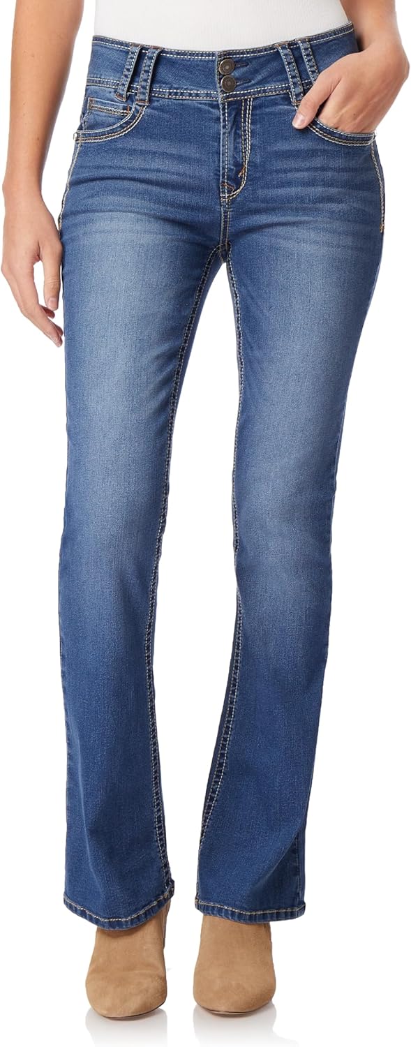 Luscious Curvy Bootcut Jeans for Women - Size Inclusive Denim