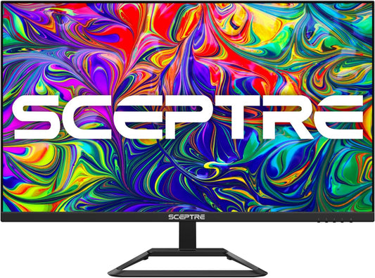 Sceptre 32-inch 4K UHD Monitor: Vibrant Colors, Built-in Speakers