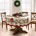 Elrene Home Fashions Villeroy & Boch Holiday Tablecloth 70in Round