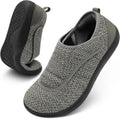 Mens Wide Diabetic Walking Shoes - Breathable Zero Drop Sneakers