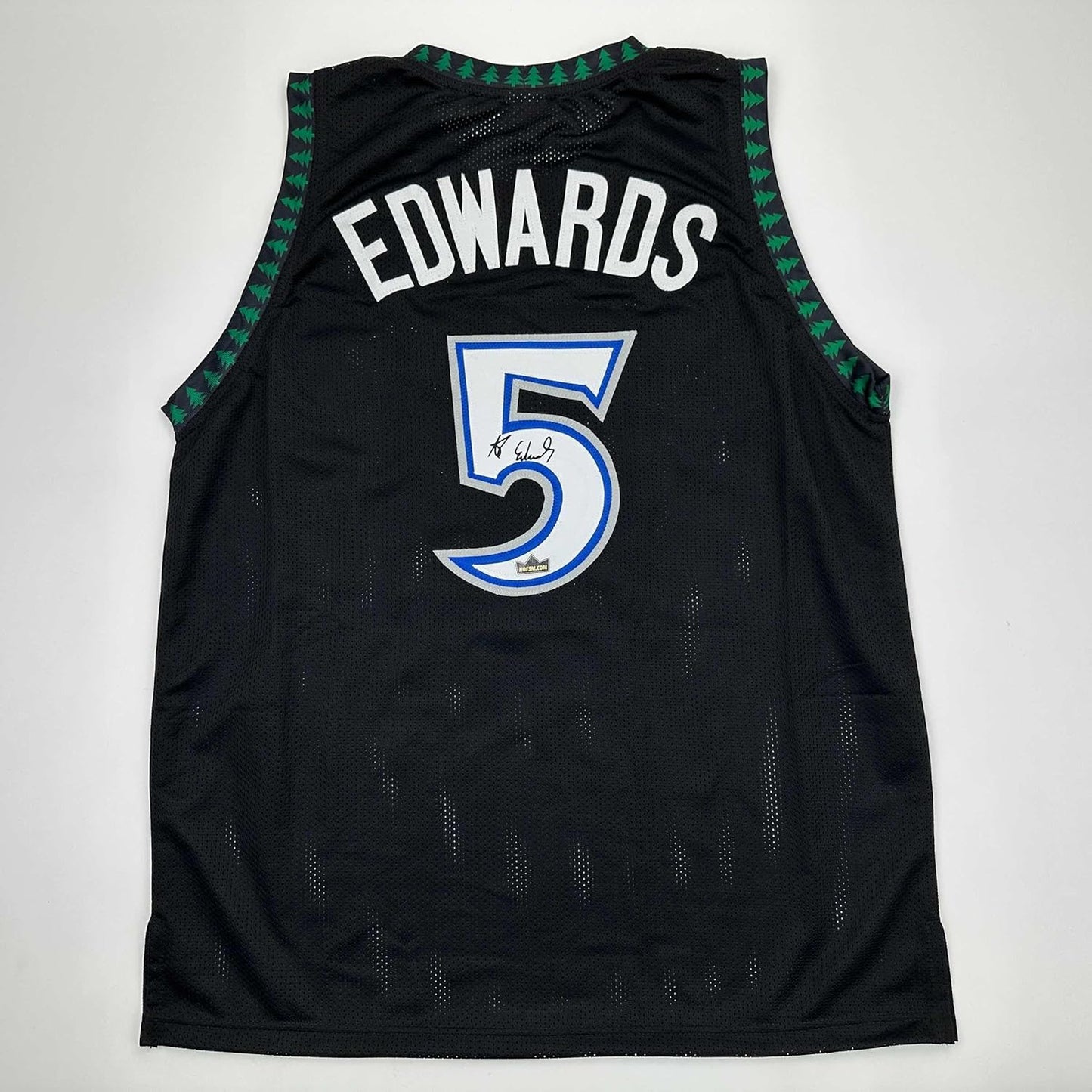 Facsimile Autographed Anthony Edwards Basketball Jersey XL