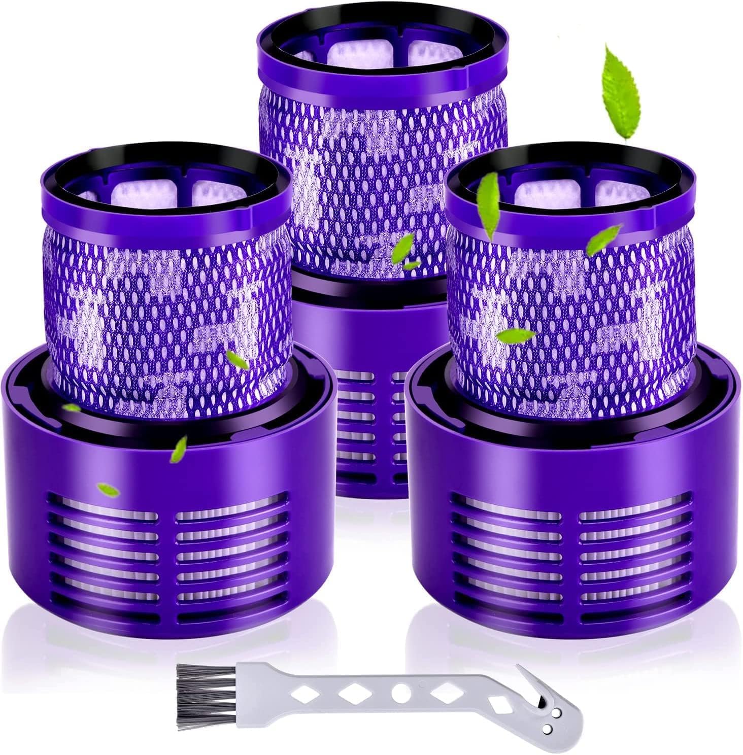 Revitalize Your Dyson V10: 3 Pack Filter Set