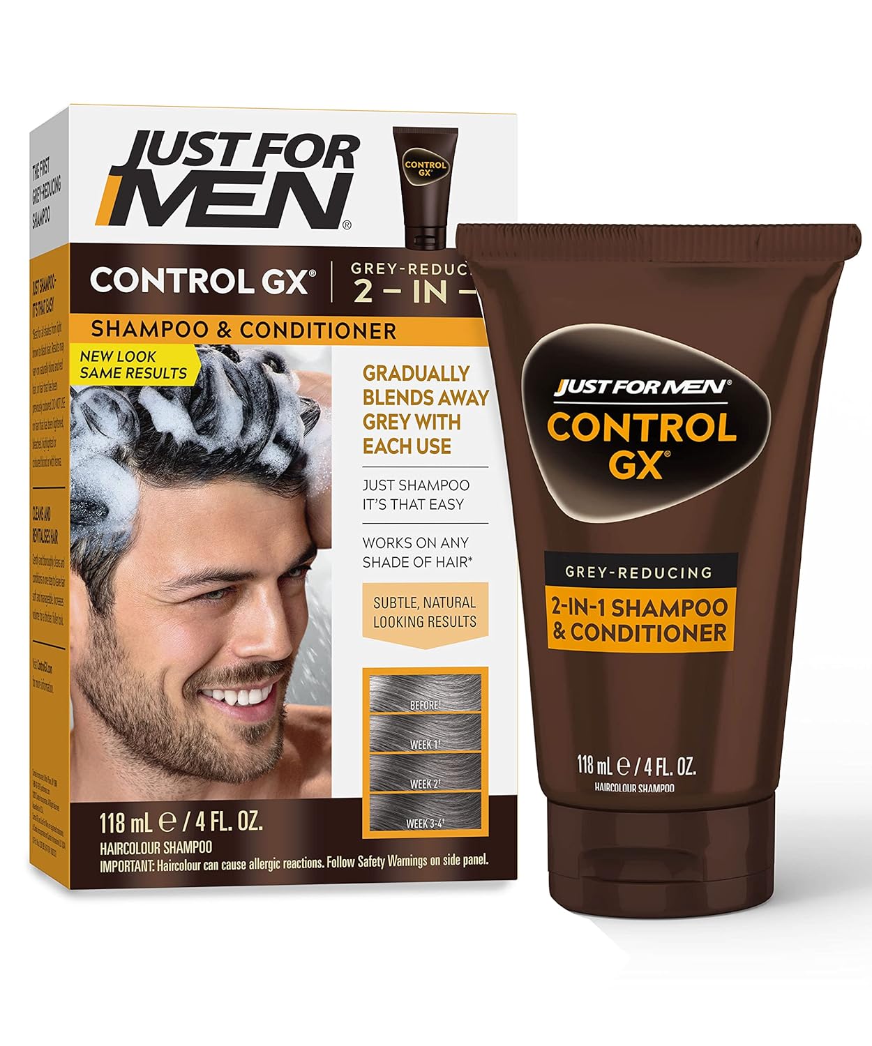 Control GX 2-in-1 Shampoo - Stronger Hair!