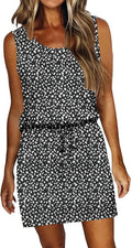 stylish AUSELILY women's sundress with sleeveless design for summer