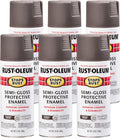 Rust-Oleum Stops Rust Semi-Gloss Spray Paint 6-Pack - Durable