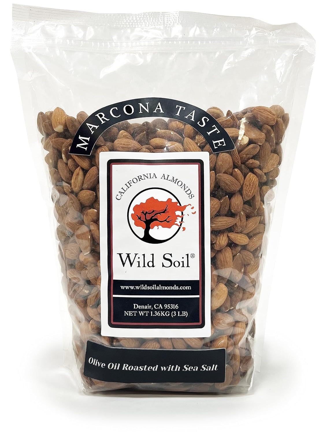 Wild Soil Terra Preta Almonds - Higher Protein and Vitamin E