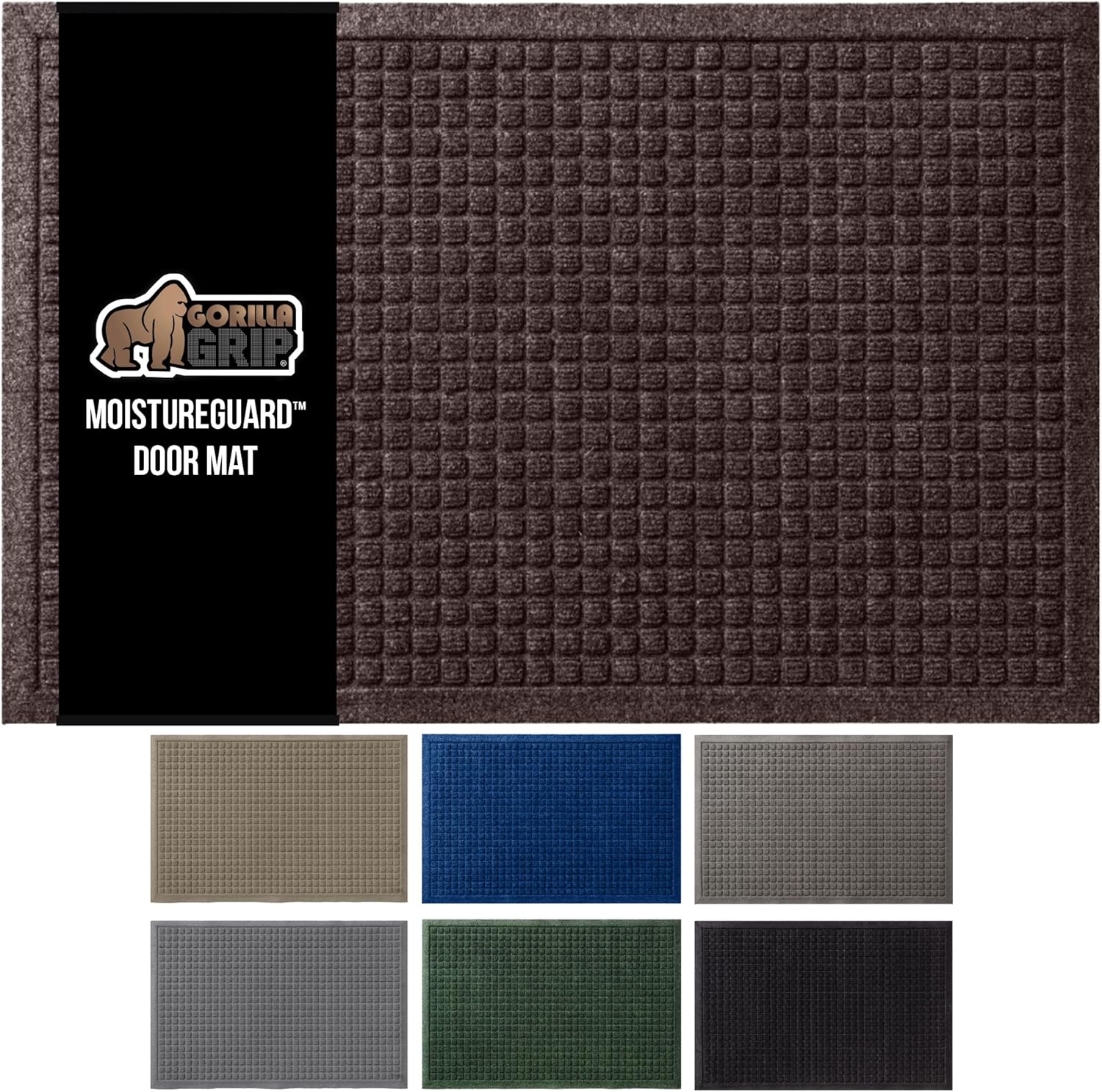 Ultra Absorbent Front Door Mat for Indoor and Outdoor Use
