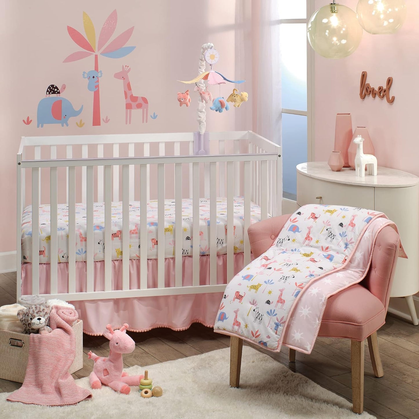 Lambs & Ivy Snuggle Jungle 3-Piece Crib Bedding Set Review