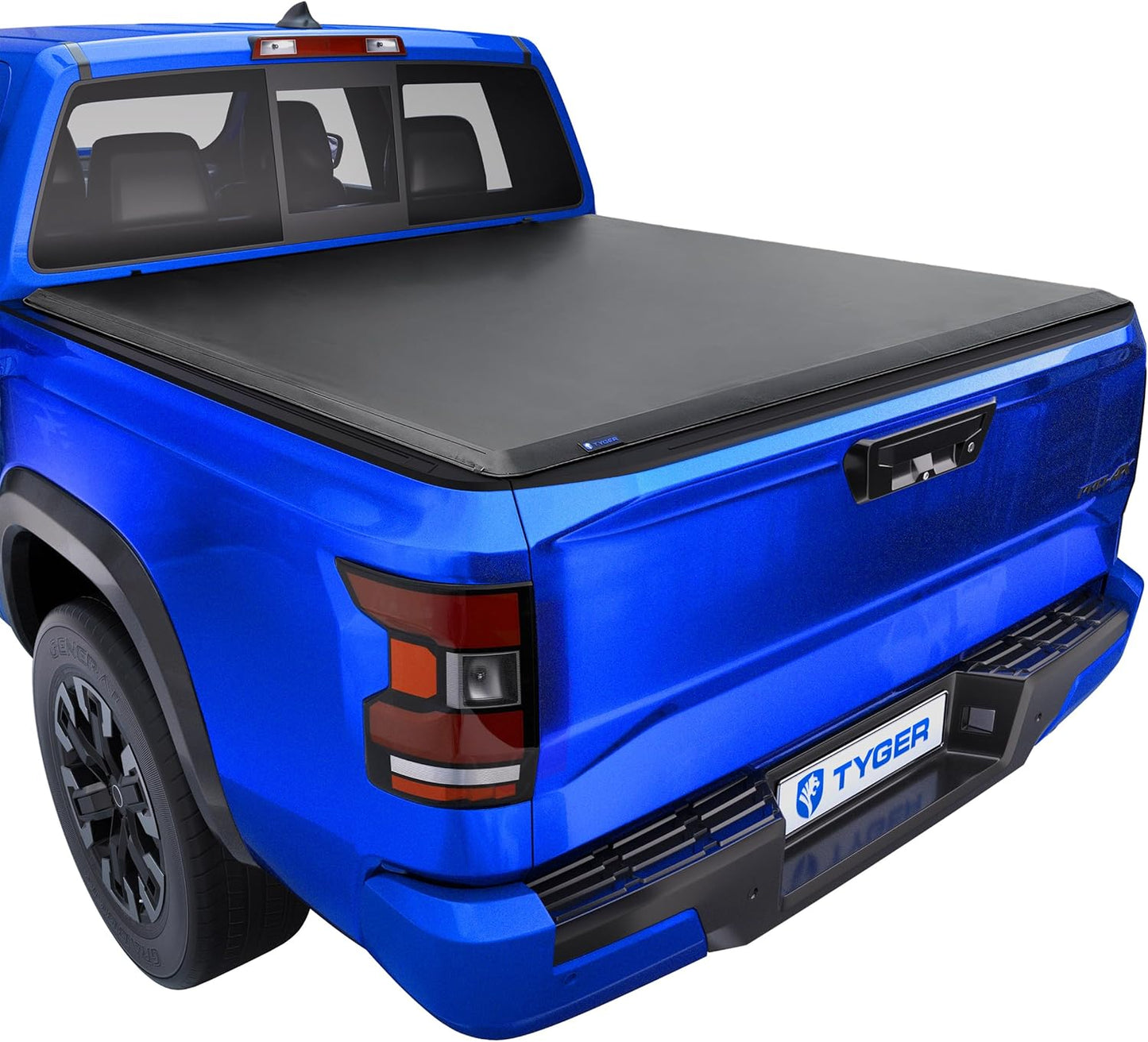 Tyger Auto T1 Soft Roll-up Truck Bed Tonneau Cover for Nissan
