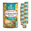 Eden Organic Garbanzo Beans 15 oz Can 12-Pack - No Salt Added