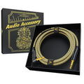 Gold Series Right Angle Guitar Cable 10 ft with Neutrik Connectors