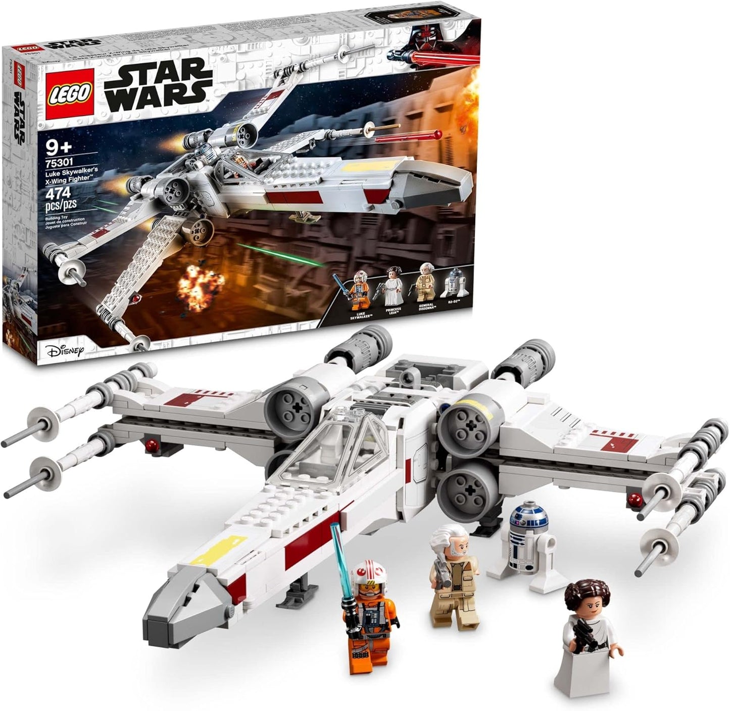 LEGO Star Wars X-Wing Fighter Building Toy Set for Kids